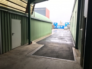 Werkstatt-Zufahrt